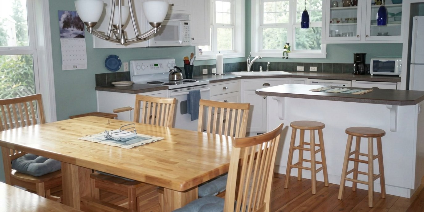Kitchen with cookware and appliances